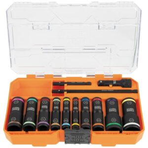 klein tools flip impact socket set
