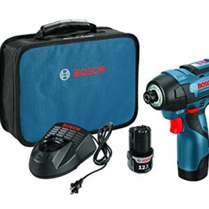BOSCH PS42-02 12V Max EC Brushless Impact Driver Kit with (2) 2.0Ah Batteries