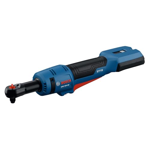 Unleashing Torque: BOSCH GRC18V-60N Cordless Wrench Review 1 BOSCH GRC18V-60N 18V Cordless Ratcheting Wrench - Powerful Brushless Motor 45 ft-lbs. of Torque, 0-400 RPMs, Three Speed Settings, Full-Length Paddle Trigger (Bare Tool)