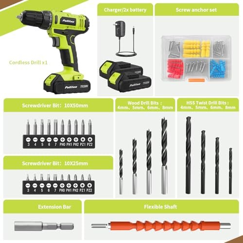 Unleashing Power: PULITUO's Versatile Cordless Drill Review 2 Unleashing Power: PULITUO's Versatile Cordless Drill Review - Image 2