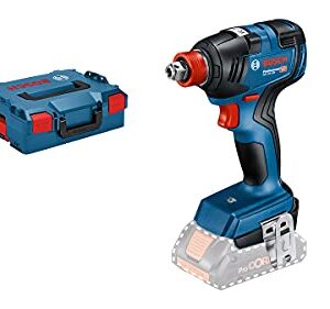 Bosch Professional 18V System Cordless Impact Driver GDX 18V-200 (max. Torque of 200 Nm, excluding Rechargeable Batteries and Charger, in L-BOXX 136)