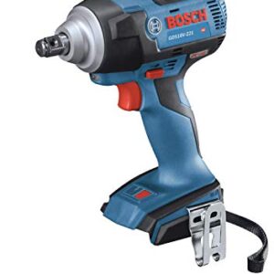 BOSCH GDS18V-221N 18V EC Brushless 1/2 In. Impact Wrench with Friction Ring and Thru-Hole (Bare Tool)