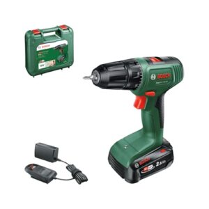Bosch EasyDrill 18V-38 cordless drill (1 battery 2.5 Ah; 18 Volt System; in storage case)