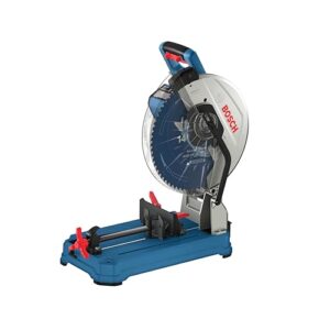 BOSCH GCD18V-14N 18V 14 In. Dry Cut Saw - Cordless, 14-Inch Blade, Integrated Laser Guide, Toolless Adjustable Vice Stop for Precision Cutting