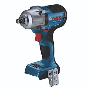 Bosch GDS18V-330CN-RT 18V Brushless Lithium-Ion 1/2 in. Cordless Connected-Ready Mid-Torque Impact Wrench (Tool Only) (Renewed)