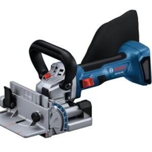 BOSCH GFF18V-086N 18V Brushless Biscuit Joiner - Cordless Woodworking Tool for Accurate Joints, Adjustable Cutting Depth, Dust Extraction Port, Ergonomic Design for Cabinetry & Furniture Making