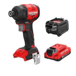 CRAFTSMAN V20 BRUSHLESS RP Compact Impact Driver Kit (CMCF811D1)
