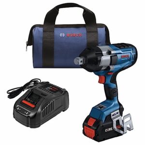 BOSCH GDS18V-770CB14 PROFACTOR™ 18V Connected 3/4 In. Impact Wrench Kit with Friction Ring and Thru-Hole and (1) CORE18V® 8 Ah High Power Battery