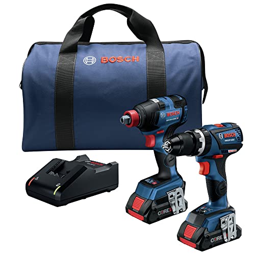 Unleashing Power: Bosch GXL18V-251B25-RT Combo Kit Review 1 Bosch GXL18V-251B25-RT 18V Lithium-Ion Brushless Freak 1/4 in. and 1/2 in. 2-in-1 Bit/Socket Impact Driver / 1/2 in. Hammer Drill Driver Combo Kit (4 Ah) (Renewed)