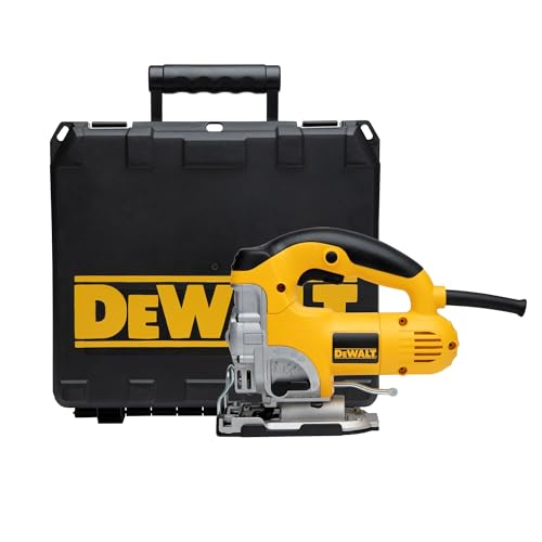 Unleashing Precision: DEWALT 6.5-Amp Jig Saw Review 1 DEWALT Jig Saw, Top Handle, 6.5-Amp, Corded (DW331K)
