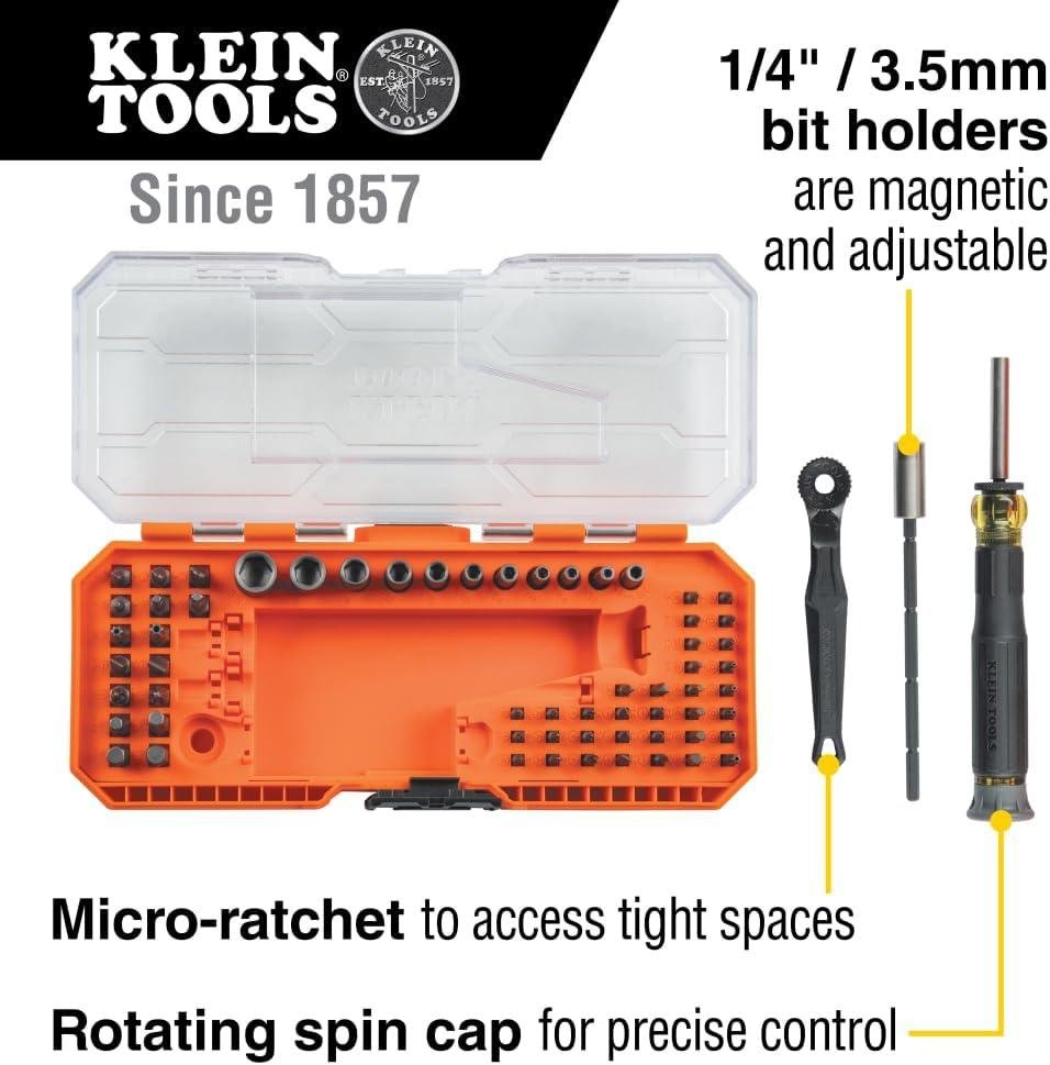 I Tried Klein's 64-Pc Ratchet Set - It slaps