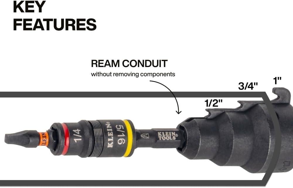 Klein's 3-in-1 Reamer: My Go-To Conduit Tool 6 Klein's 3-in-1 Reamer: my Go-To Conduit Tool