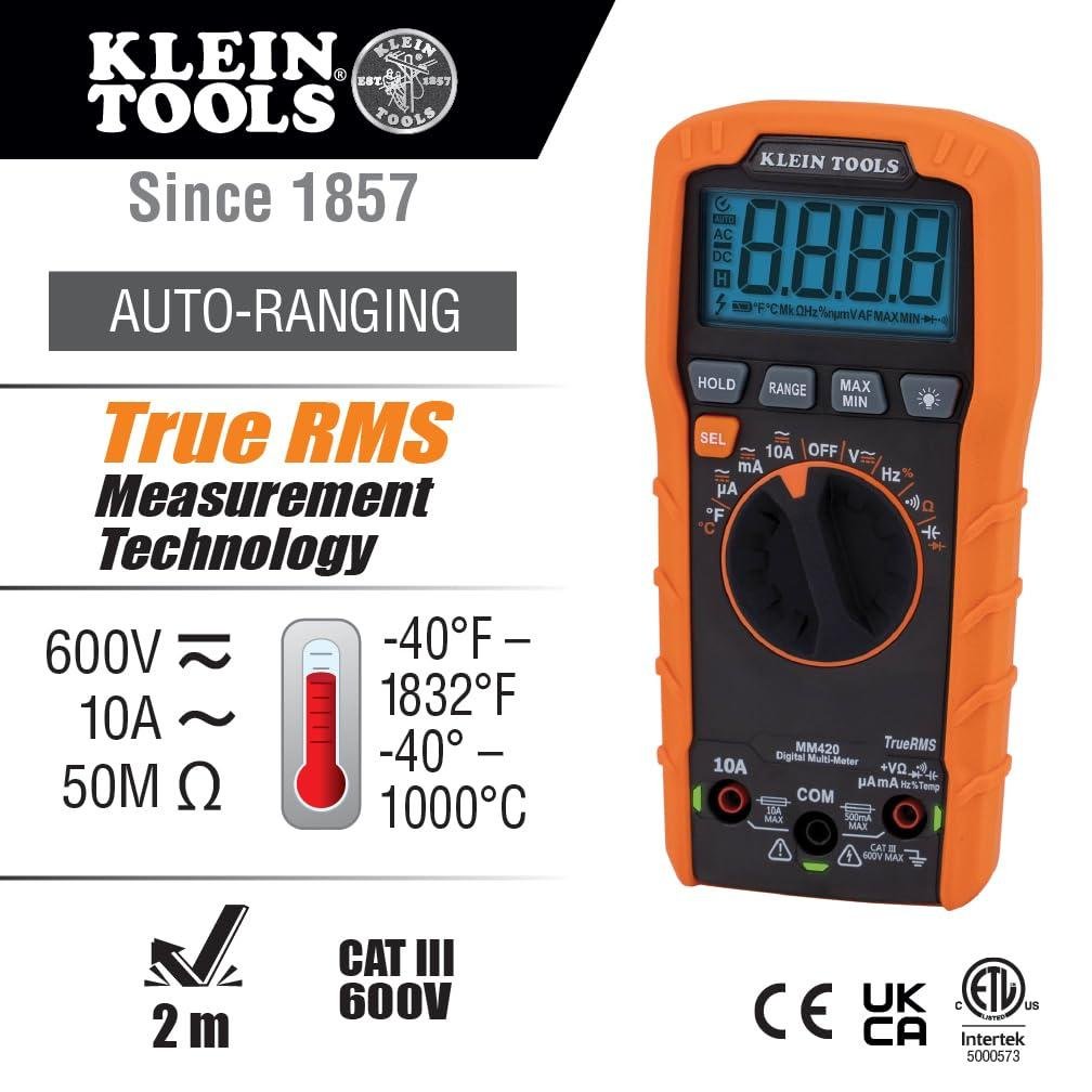 My Klein MM420‌ Multimeter Does It all