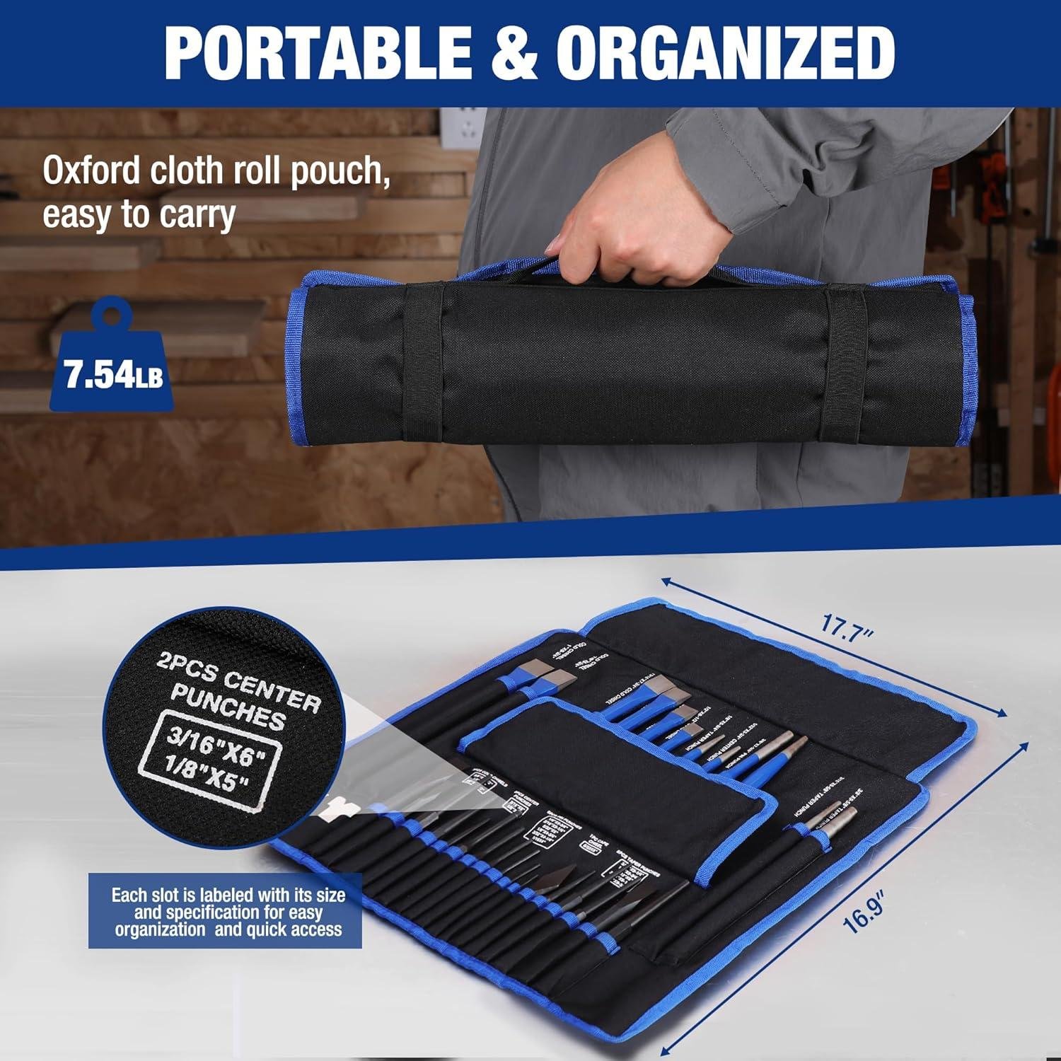 My Go-To Punch & Chisel Set for Real Job Site⁣ Work