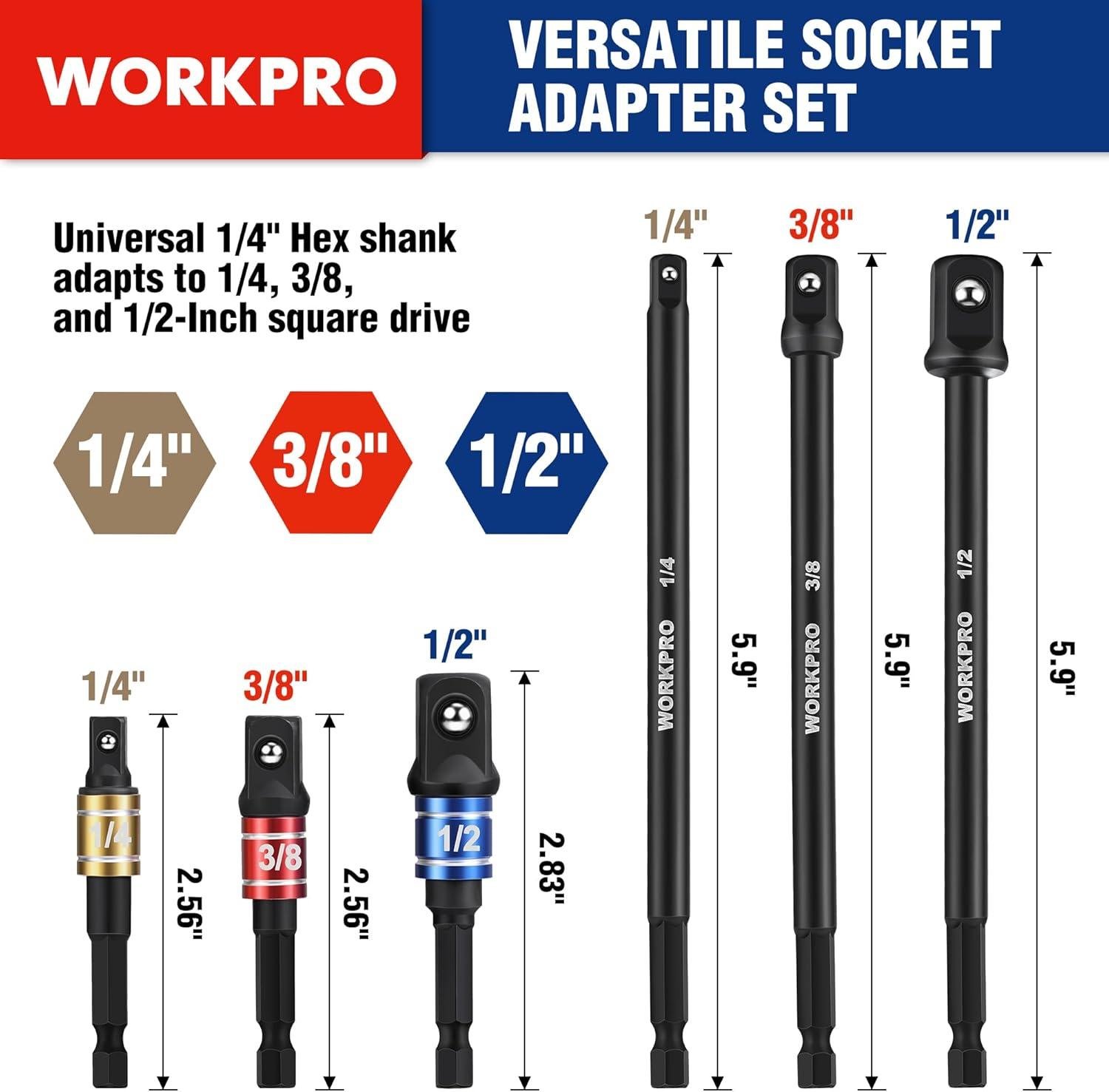**My Go-To⁣ Socket Adapter‍ Set for Any Drive Size**
