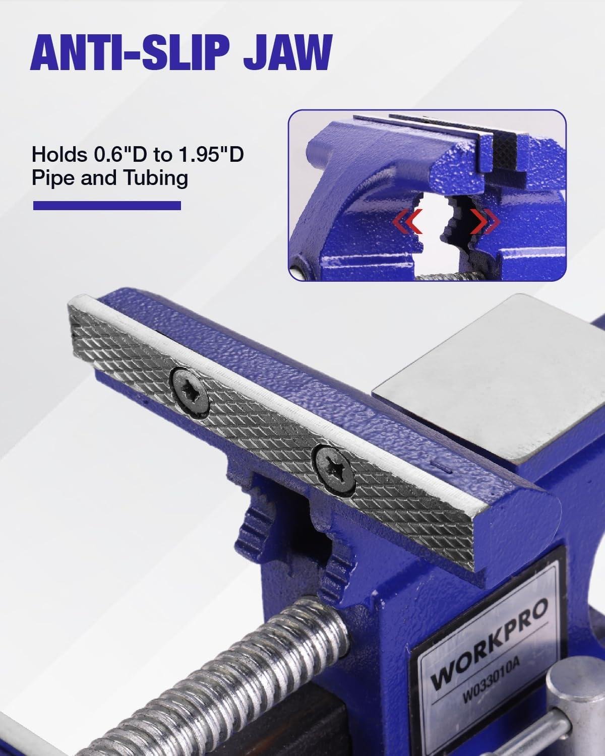 My Go-To Bench Vise: WORKPRO 4.5" Delivers! 4 My Go-To Bench Vise: WORKPRO 4.5