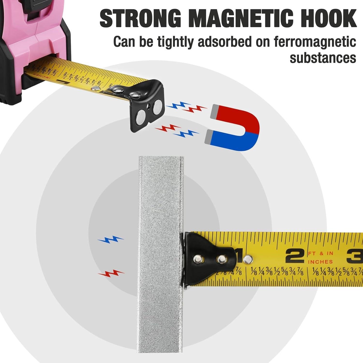 **This Pink ⁣Tape Measure Means Serious Business**