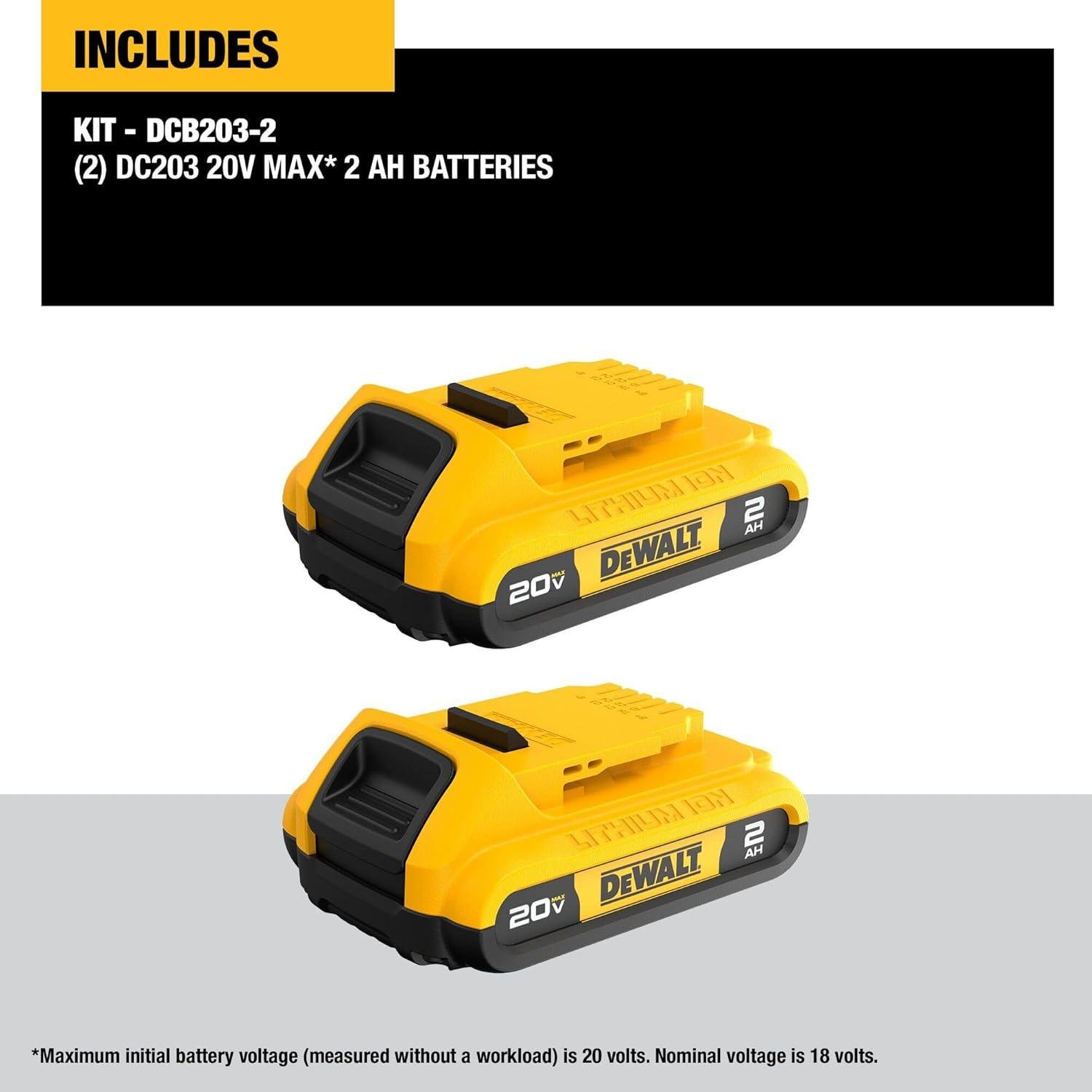My Go-To DEWALT 20V Compact Batteries: DCB203-2 1 My Go-To DEWALT 20V Compact Batteries: DCB203-2