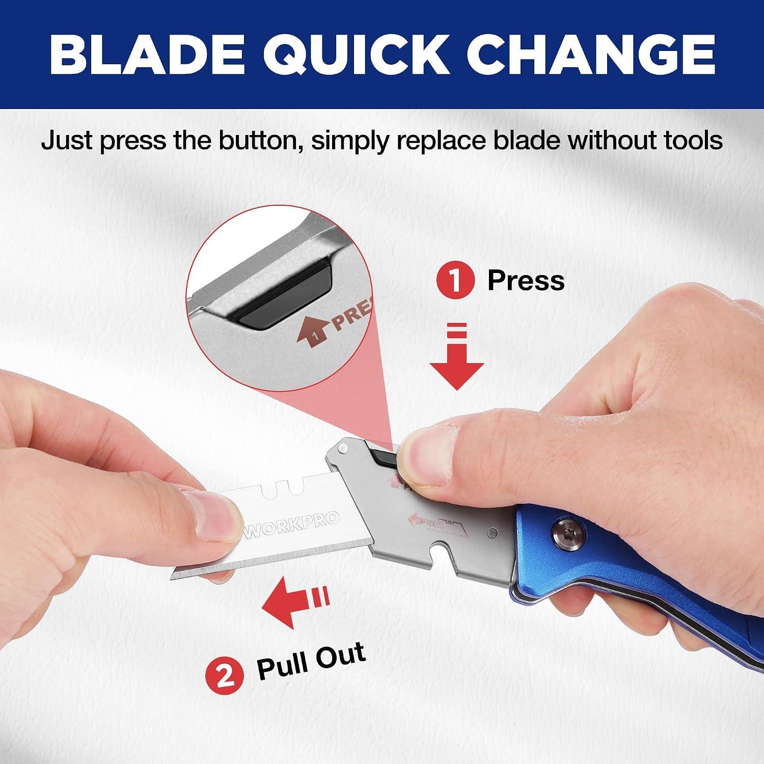 My Go-To Folding Utility Knife: WORKPRO Axis Lock