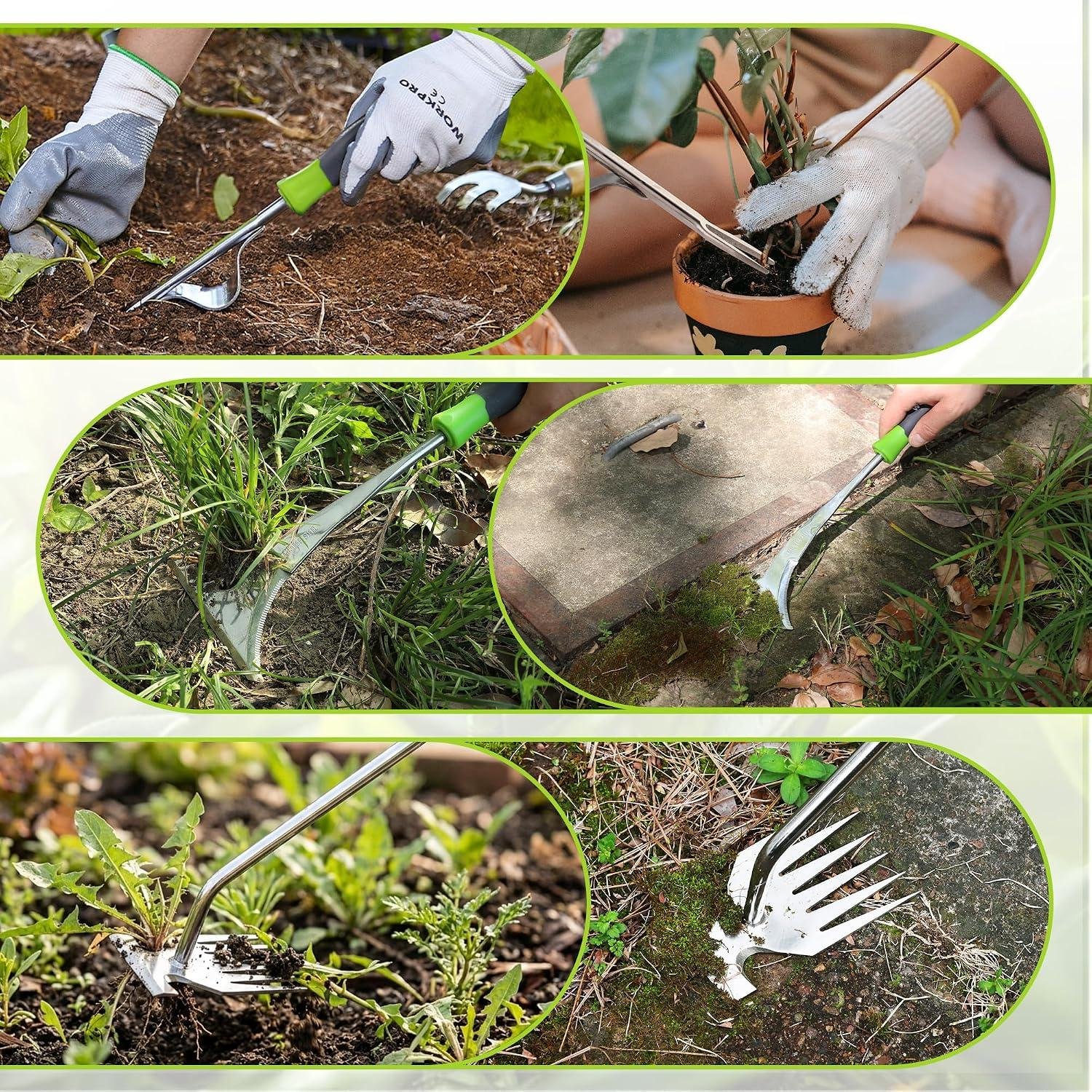 **I Pulled Weeds Fast With This WORKPRO Set** 3 **I Pulled Weeds Fast With This WORKPRO Set**
