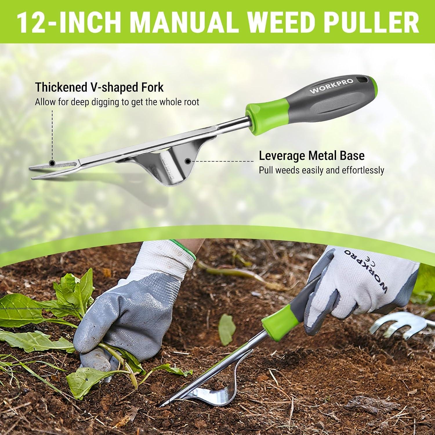 **I Pulled Weeds Fast With This WORKPRO Set** 2 **I Pulled Weeds Fast With this WORKPRO Set**