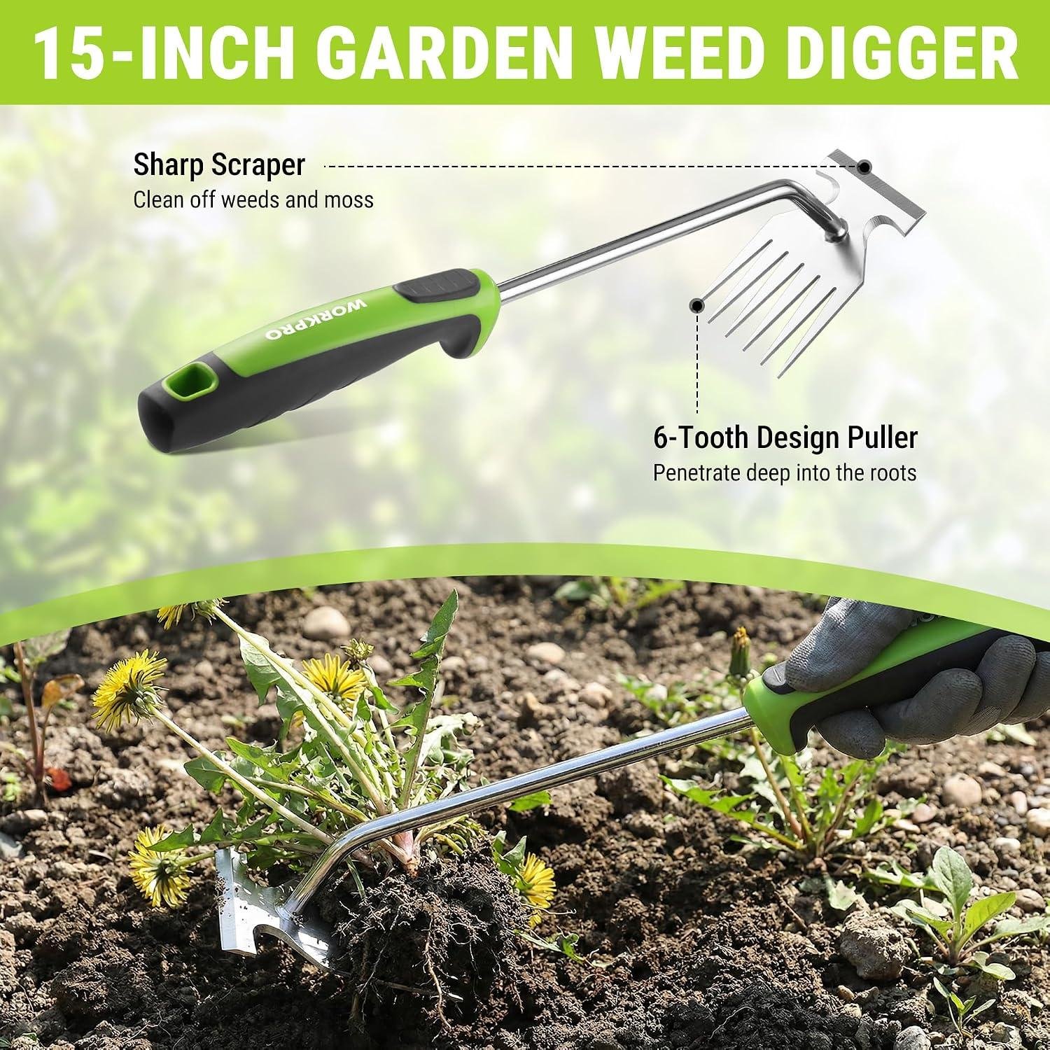 **I Pulled Weeds Fast With This WORKPRO Set** 1 **I Pulled Weeds Fast With This WORKPRO Set**