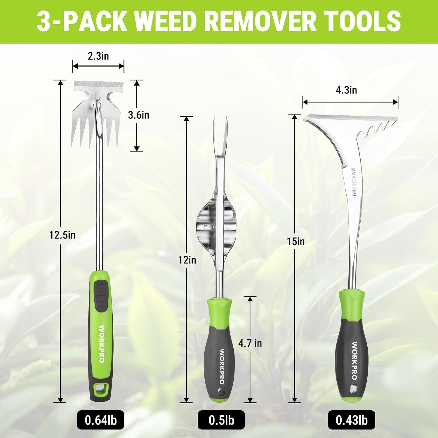 **I Pulled Weeds Fast With This WORKPRO Set** 6 **I Pulled Weeds Fast With This WORKPRO Set**