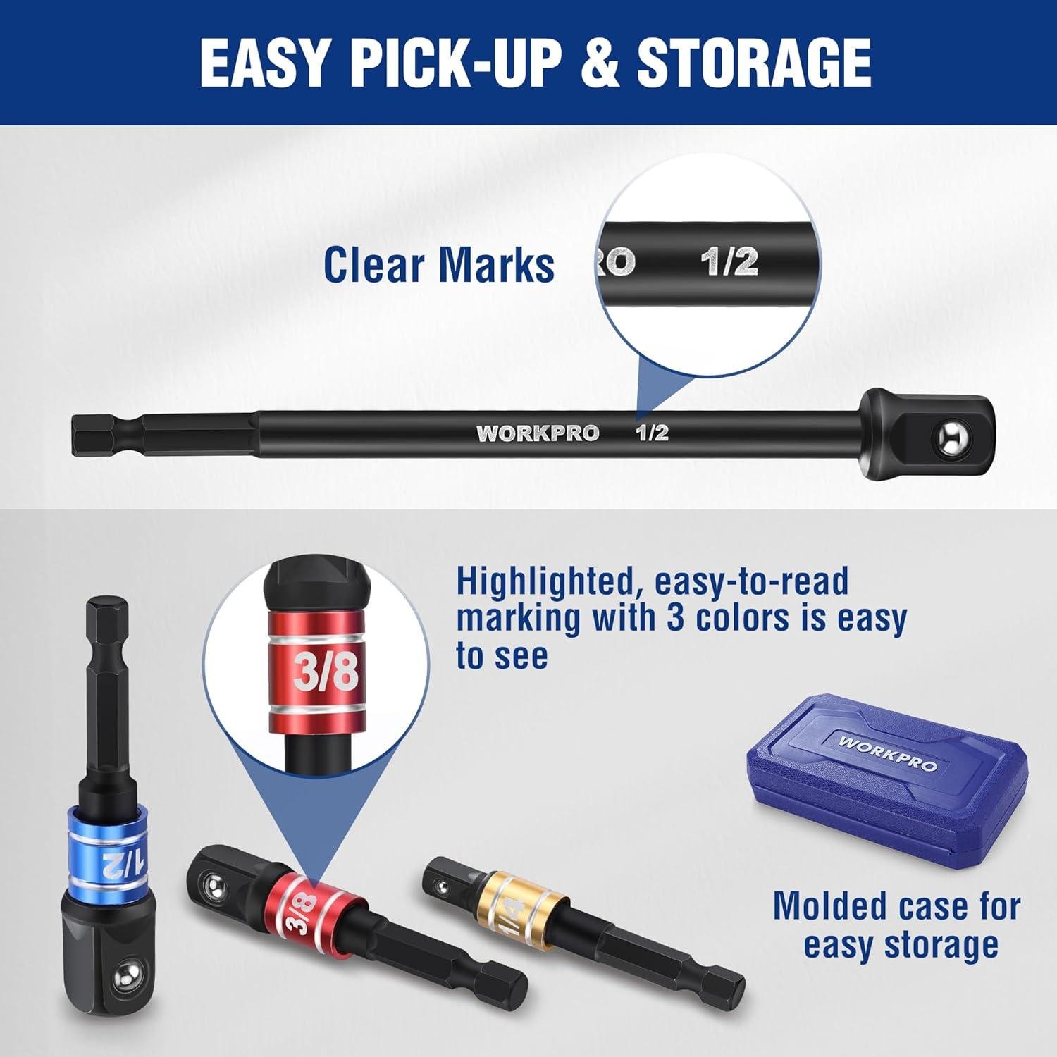 **My ​Go-To socket Adapter⁣ Set⁤ for Any Drive Size**