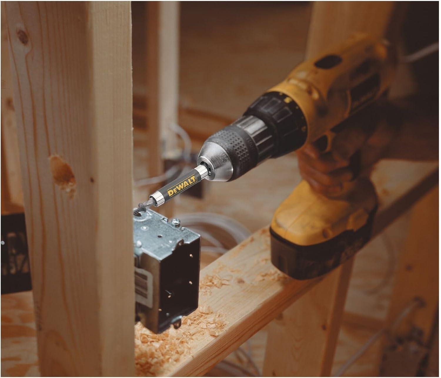 This DeWalt Magnetic Guide Stopped my Screw Slip-Ups