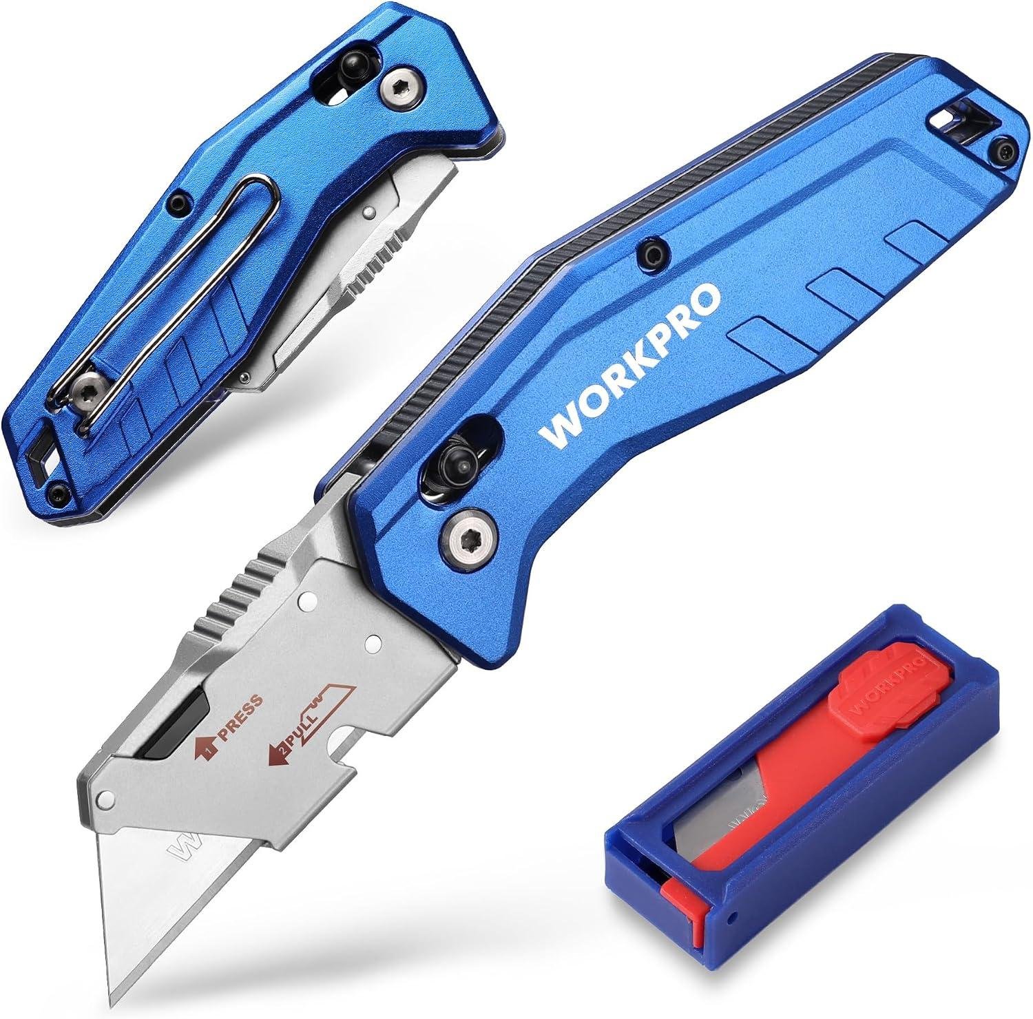 My Go-To Folding Utility Knife: WORKPRO Axis Lock