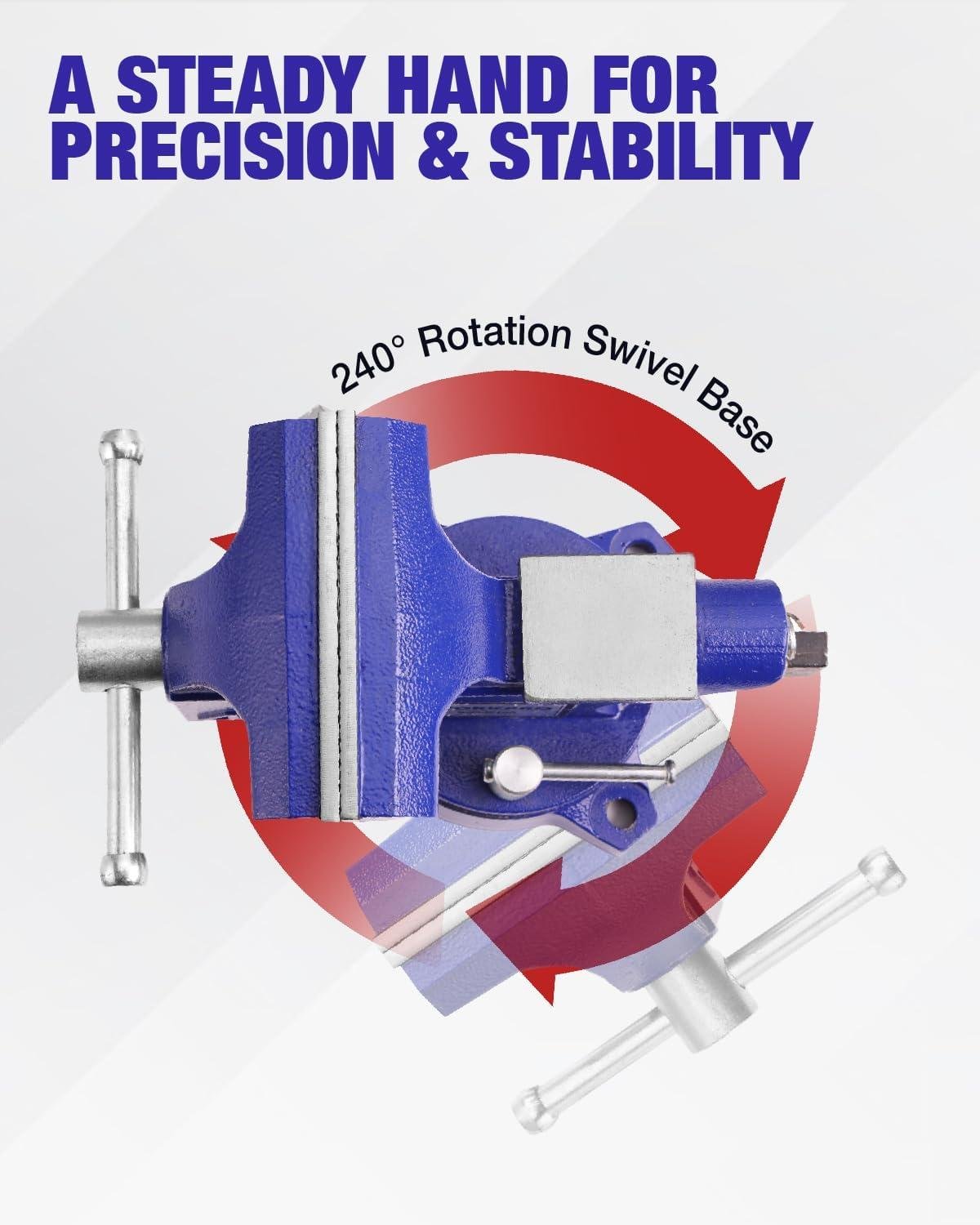 My Go-To Bench Vise: WORKPRO 4.5" Delivers! 2 My Go-to Bench Vise: WORKPRO 4.5