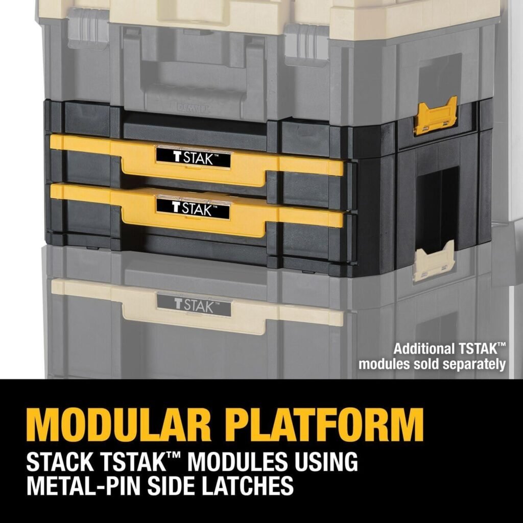 My DEWALT TSTAK Double Drawer: A Jobsite Game Changer 5 My DEWALT TSTAK Double Drawer: A Jobsite Game Changer