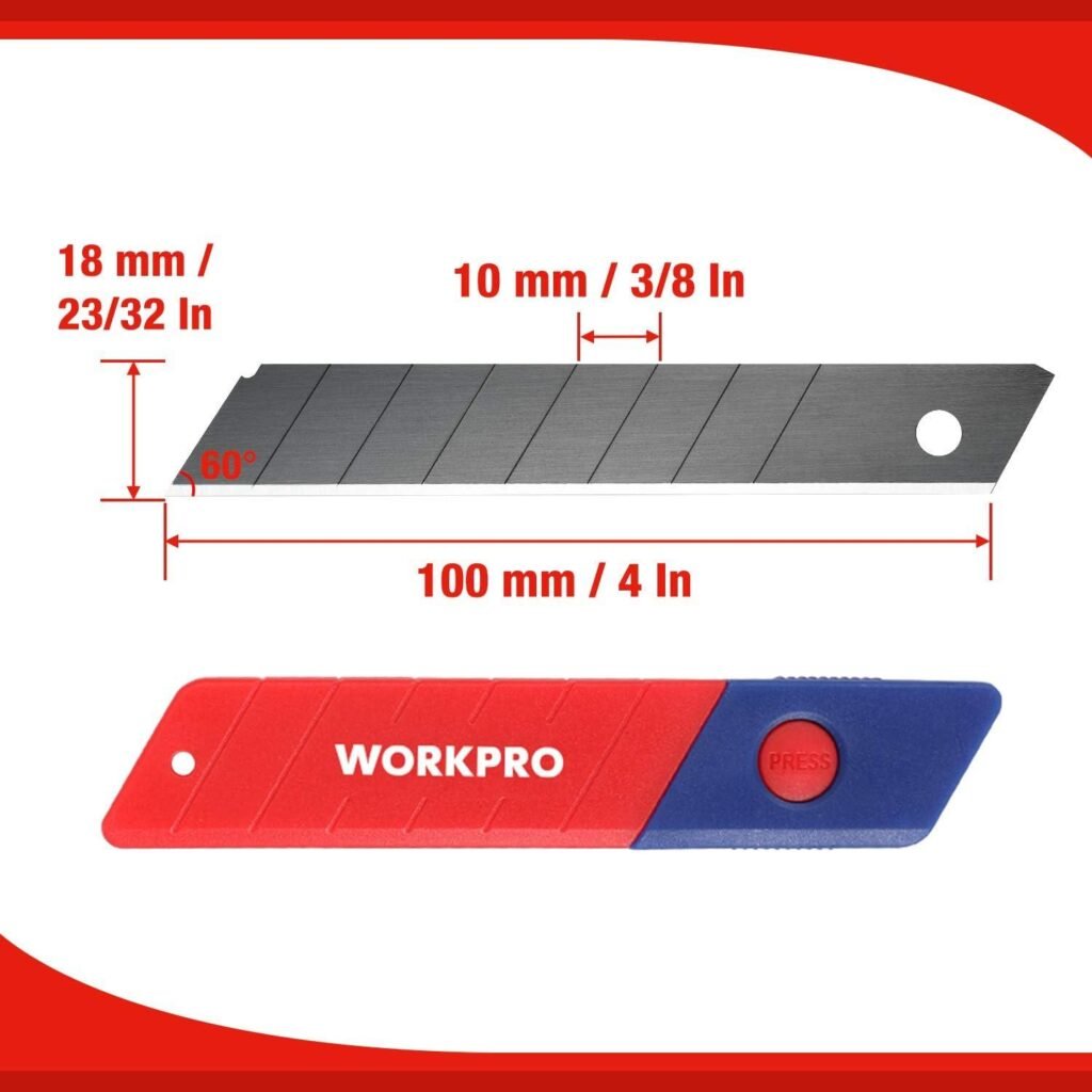 100 Blades That Mean Business: WORKPRO 18mm Review