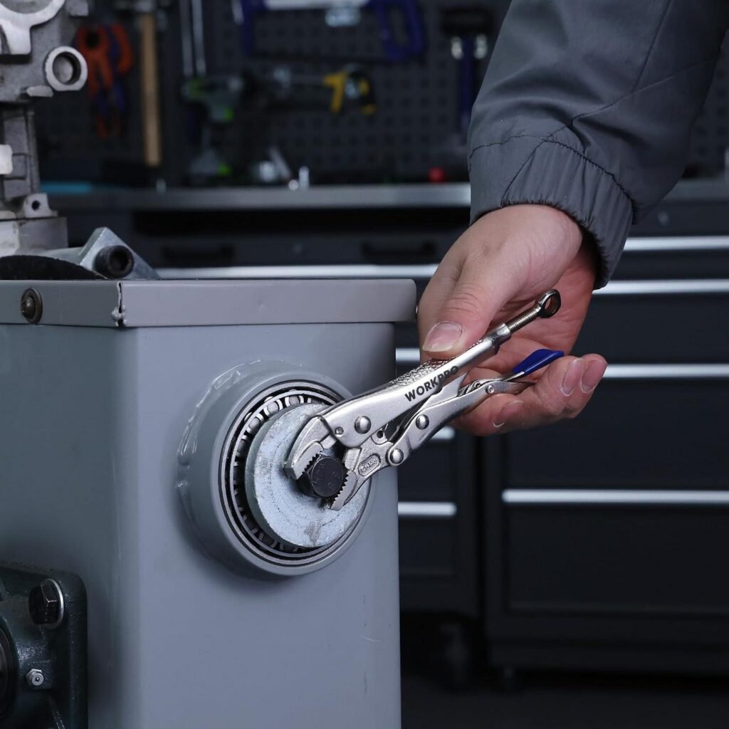**My Go-To Grip: WORKPRO Locking Pliers Deliver!**
