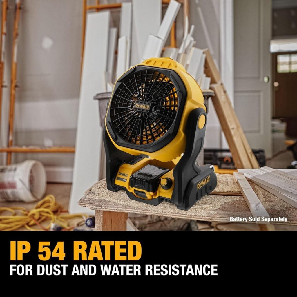 DEWALT 20V Fan Keeps Me Cool on the Job 7 DEWALT 20V Fan Keeps Me Cool on the Job