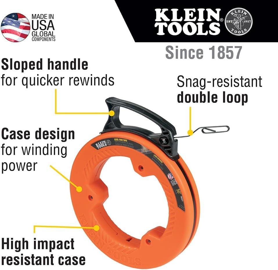 **I Trust This Klein Fish Tape on Every Job** 9 **I Trust This Klein Fish Tape on Every Job**