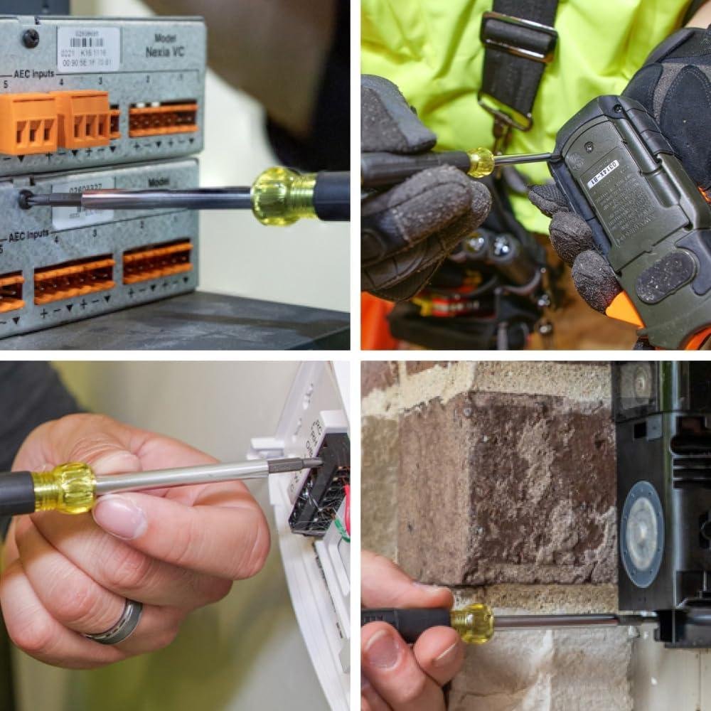 My Go-To klein 4-in-1 Screwdriver for ⁤Tight Work