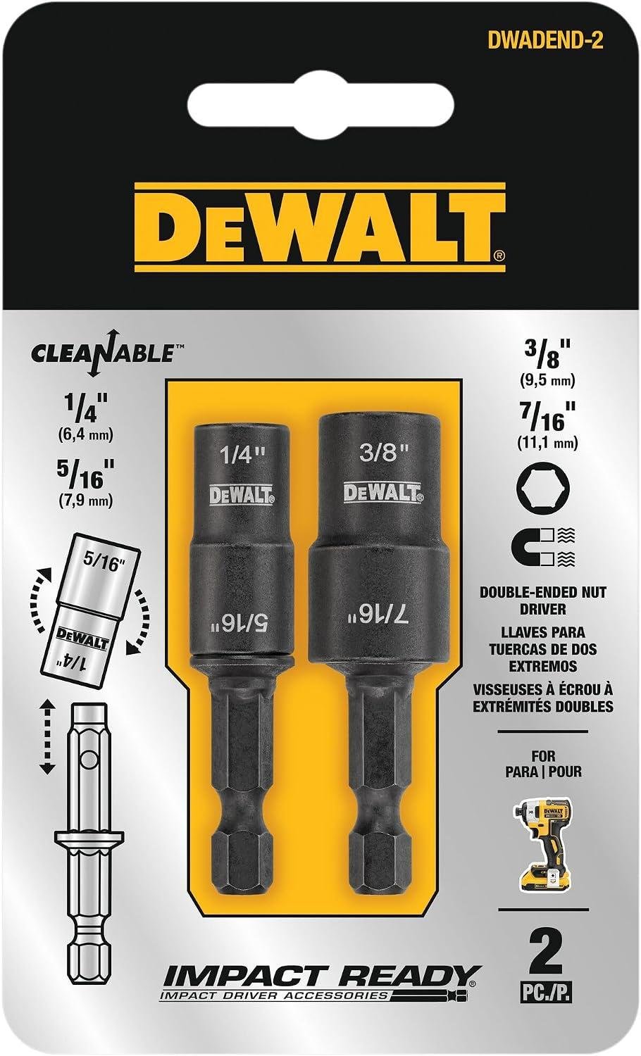My Go-To ⁤Nut​ Driver ⁣Set: DEWALT's Double-Ended Duo