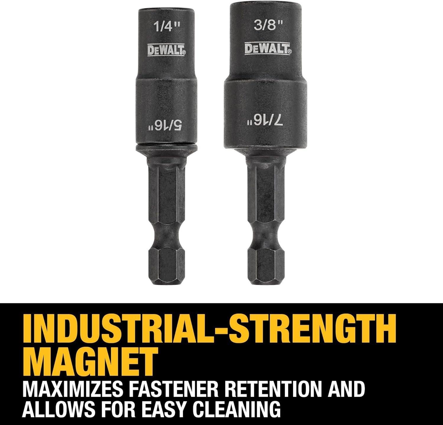 My Go-To ‍Nut Driver Set: DEWALT's Double-Ended Duo
