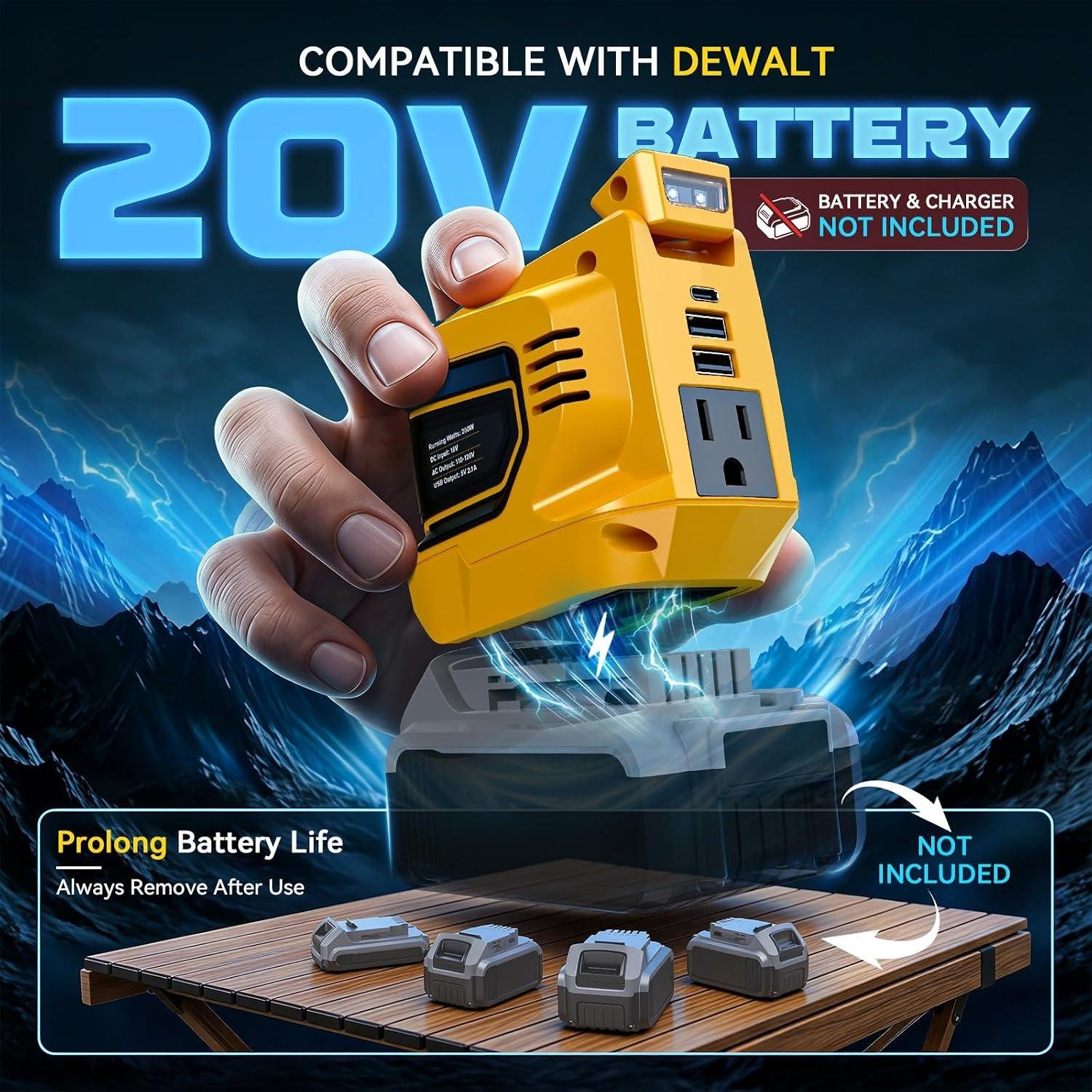 My DeWalt Battery Just Became My Jobsite Power Plant 4 My DeWalt Battery Just Became My Jobsite Power Plant