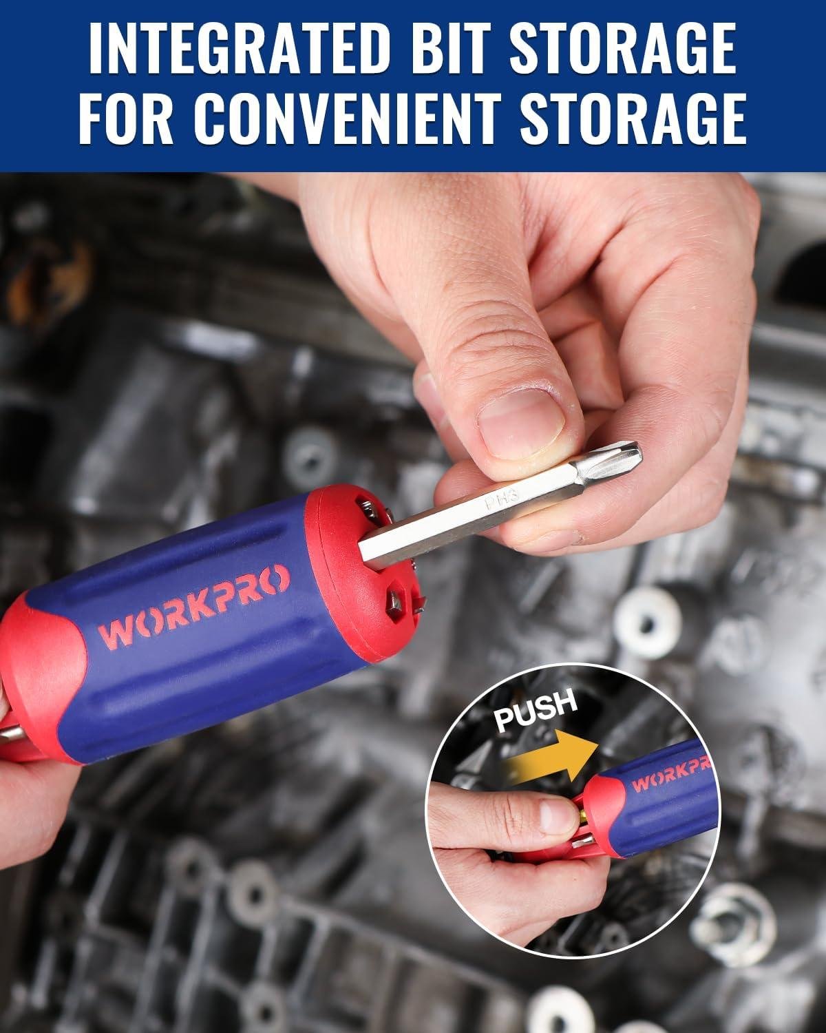 My Go-To Ratcheting Screwdriver: ⁤WORKPRO 12-in-1
