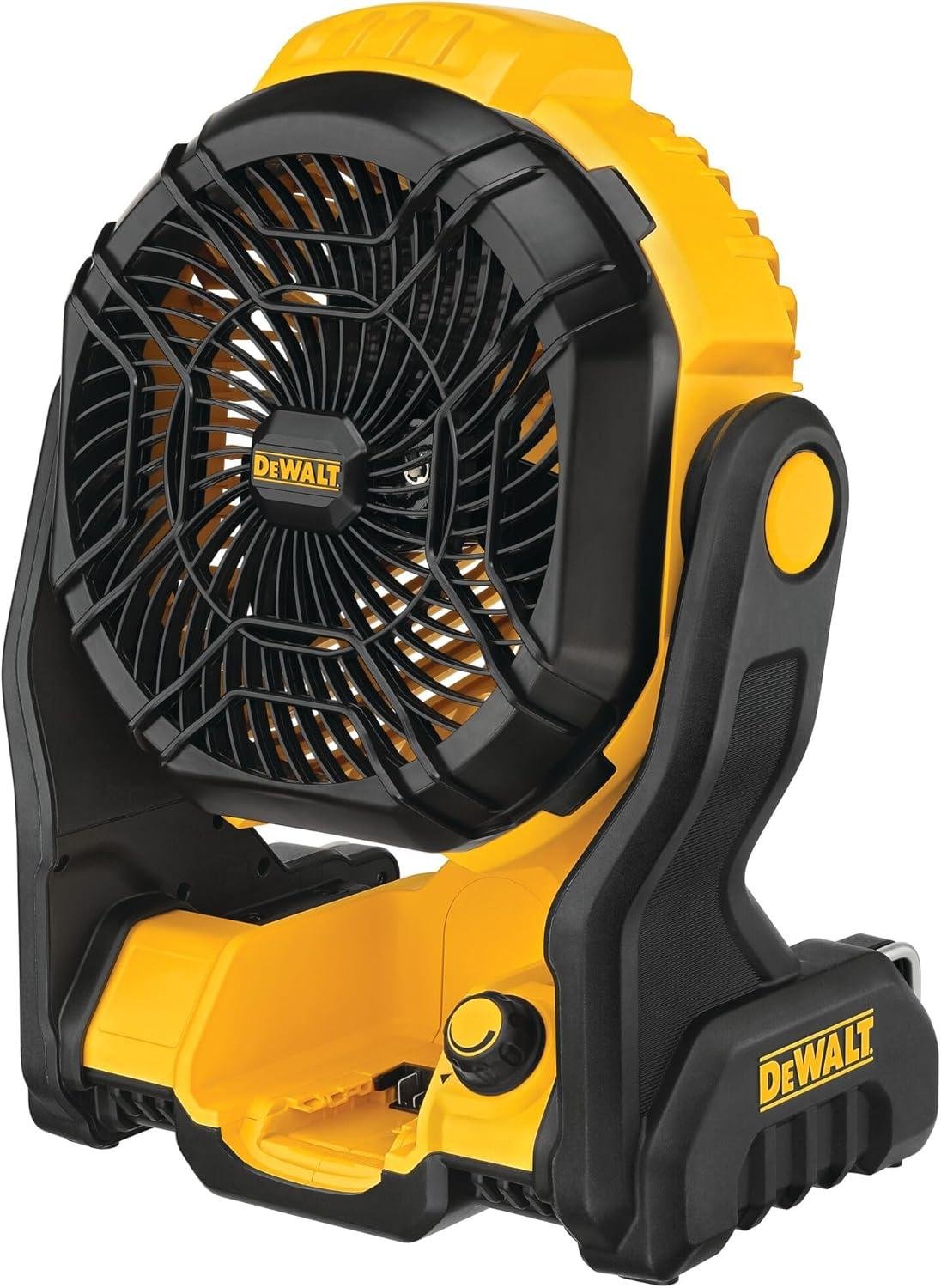 DEWALT 20V Fan Keeps Me Cool on the Job