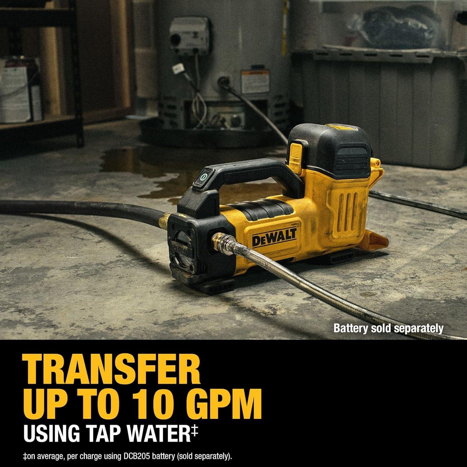 DEWALT 20V Pump: I'm Sold on 10 GPM Power 3 DEWALT 20V Pump: I'm Sold on 10 GPM Power