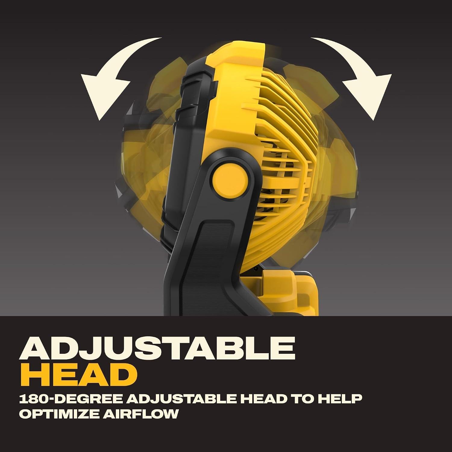 DEWALT 20V Fan Keeps Me Cool on the Job