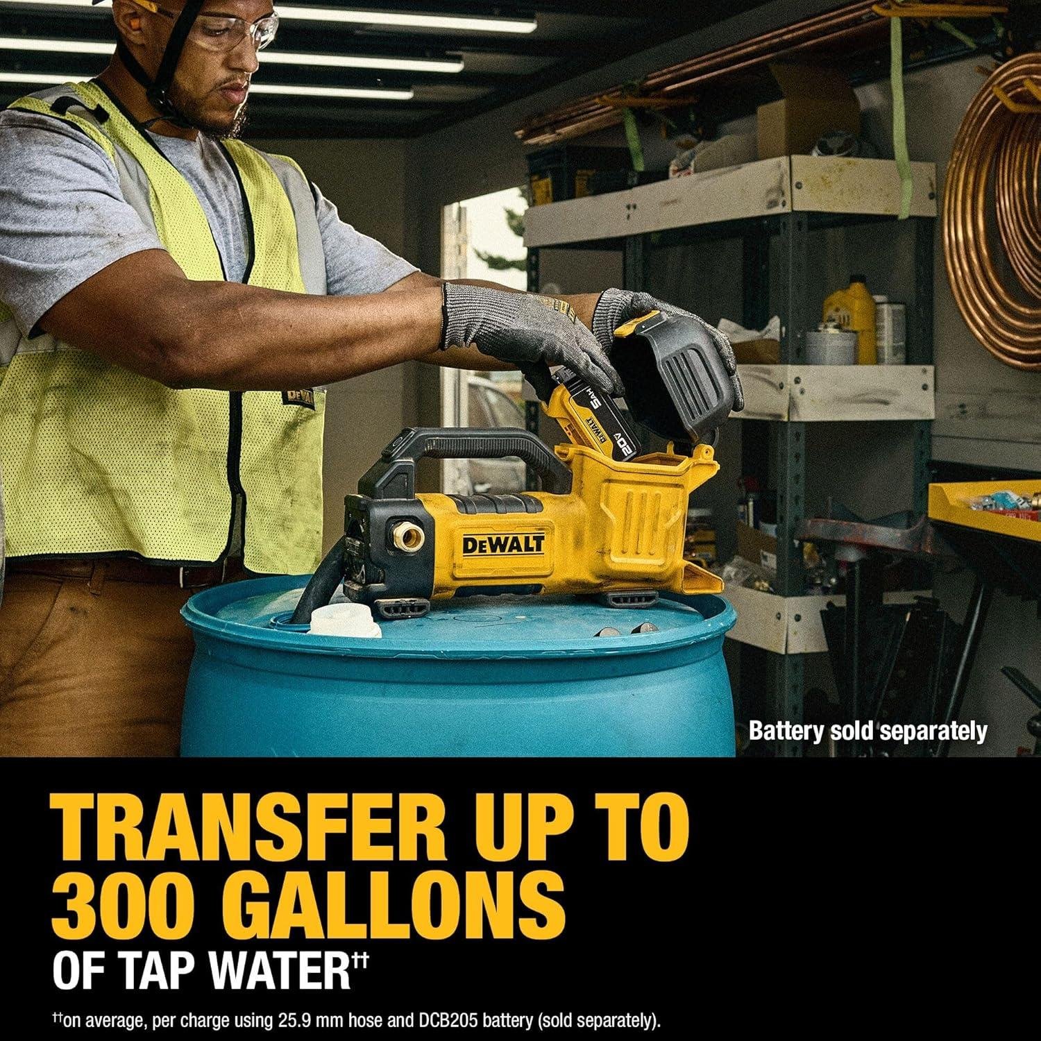 DEWALT 20V Pump: I'm Sold on 10 GPM Power 2 DEWALT 20V Pump: I'm Sold on 10 GPM Power
