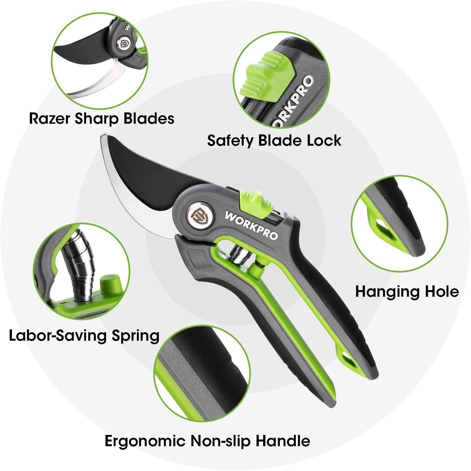 **These WORKPRO Shears Cut Clean Every Single Time** 6 **These WORKPRO Shears Cut Clean Every Single Time**