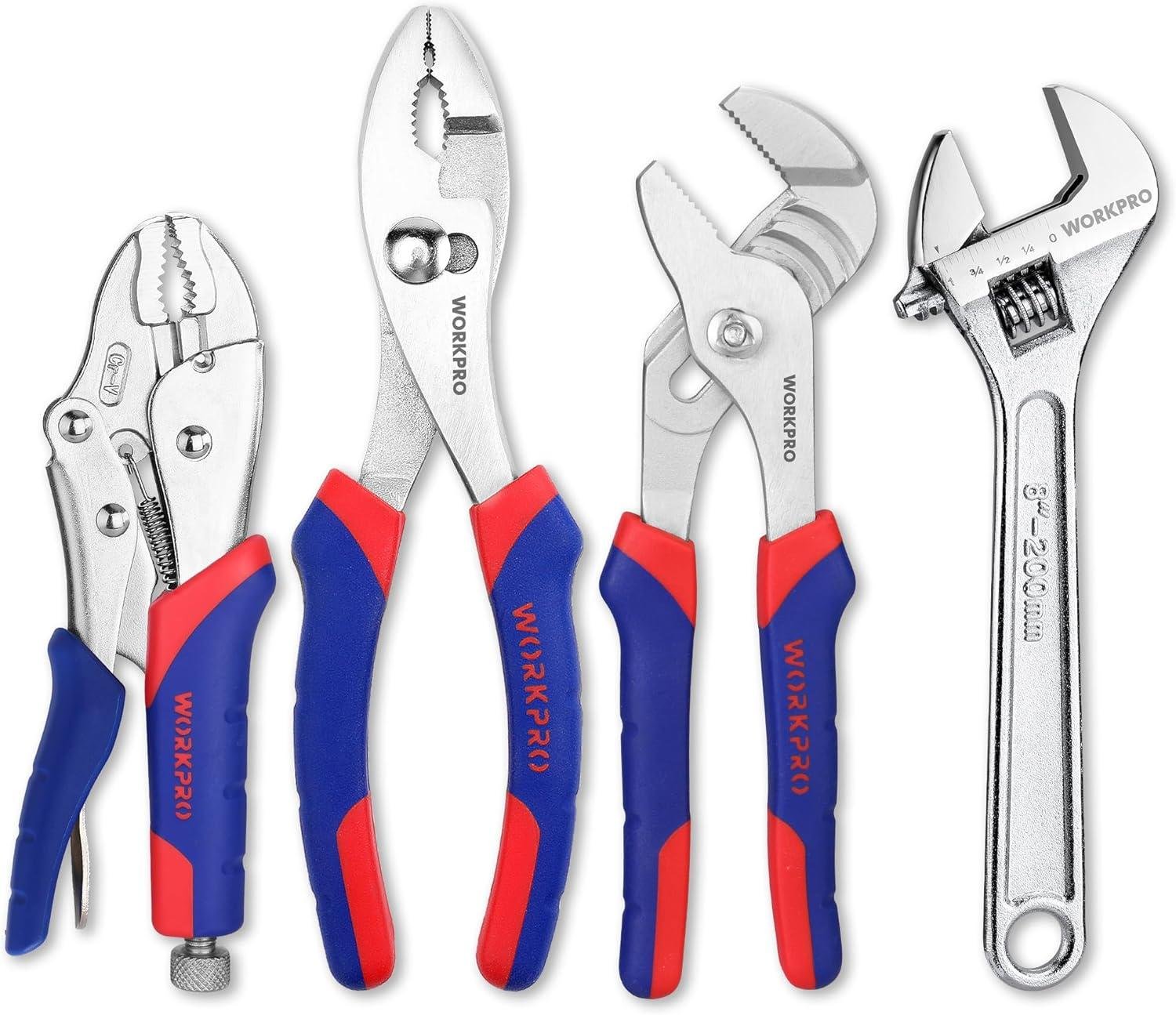 My Go-To ‍Grip:⁤ WORKPRO 4-Piece Pliers Set rocks