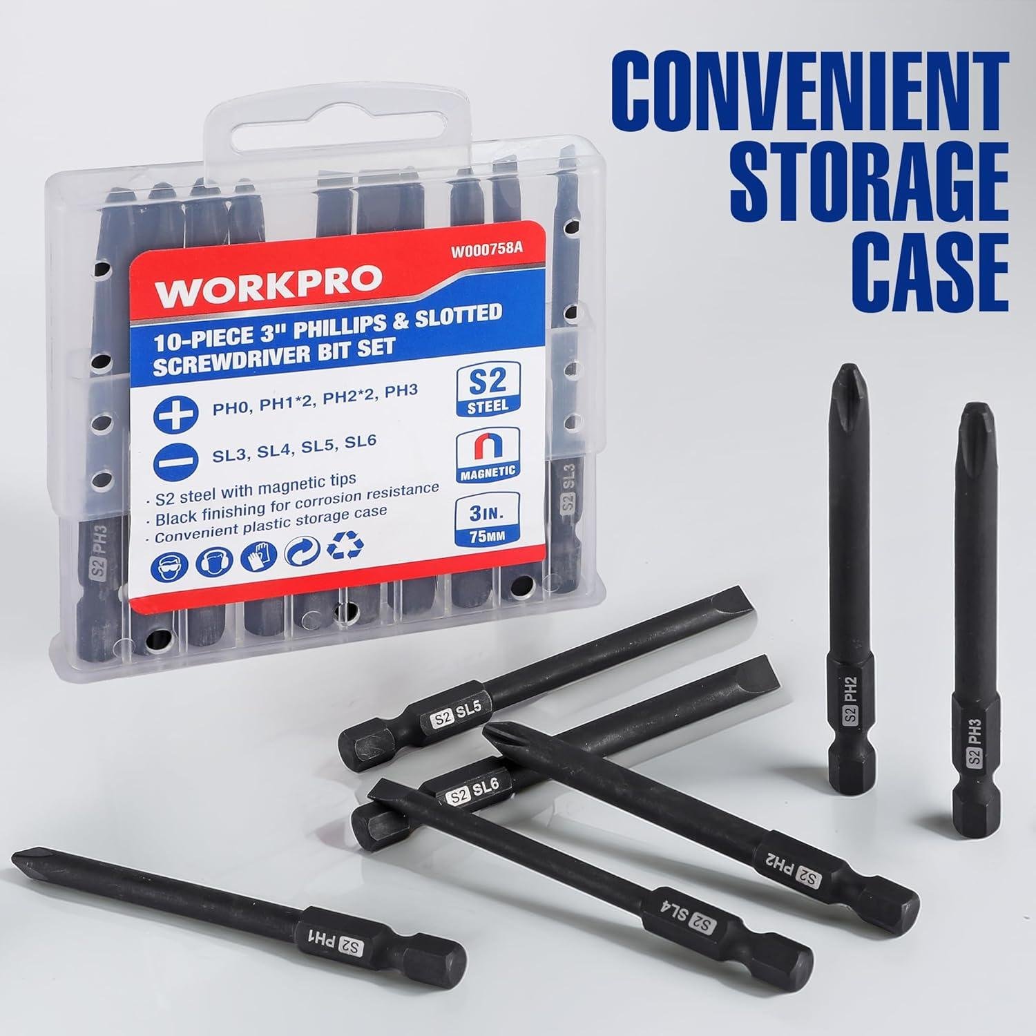 My Go-To Bits: WORKPRO 10pc Set Reviewed 3 My Go-To Bits: WORKPRO 10pc set Reviewed