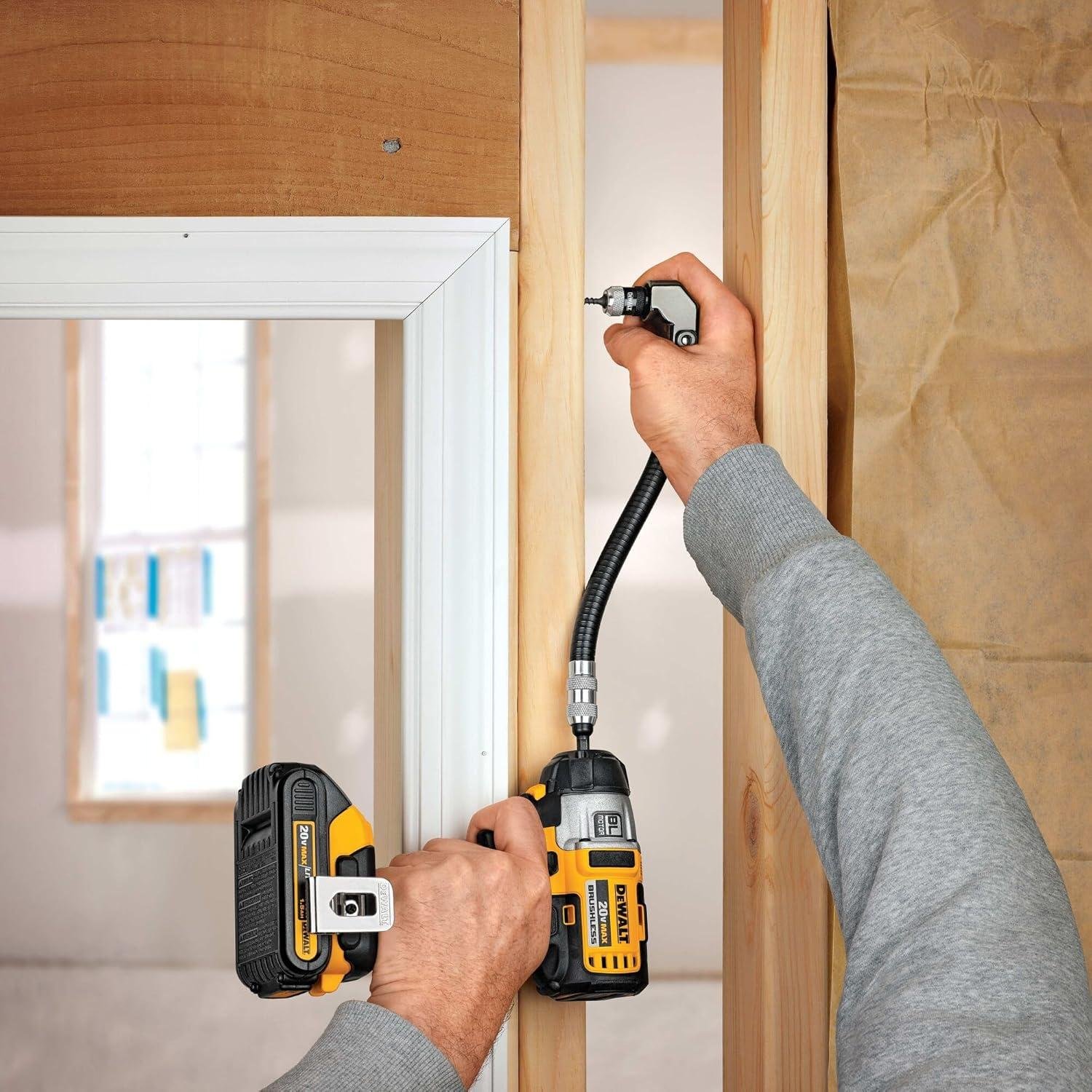 I Finally Reach Every Tight Spot With DEWALT's Flex Shaft 4 I Finally Reach Every Tight Spot With DEWALT's Flex shaft