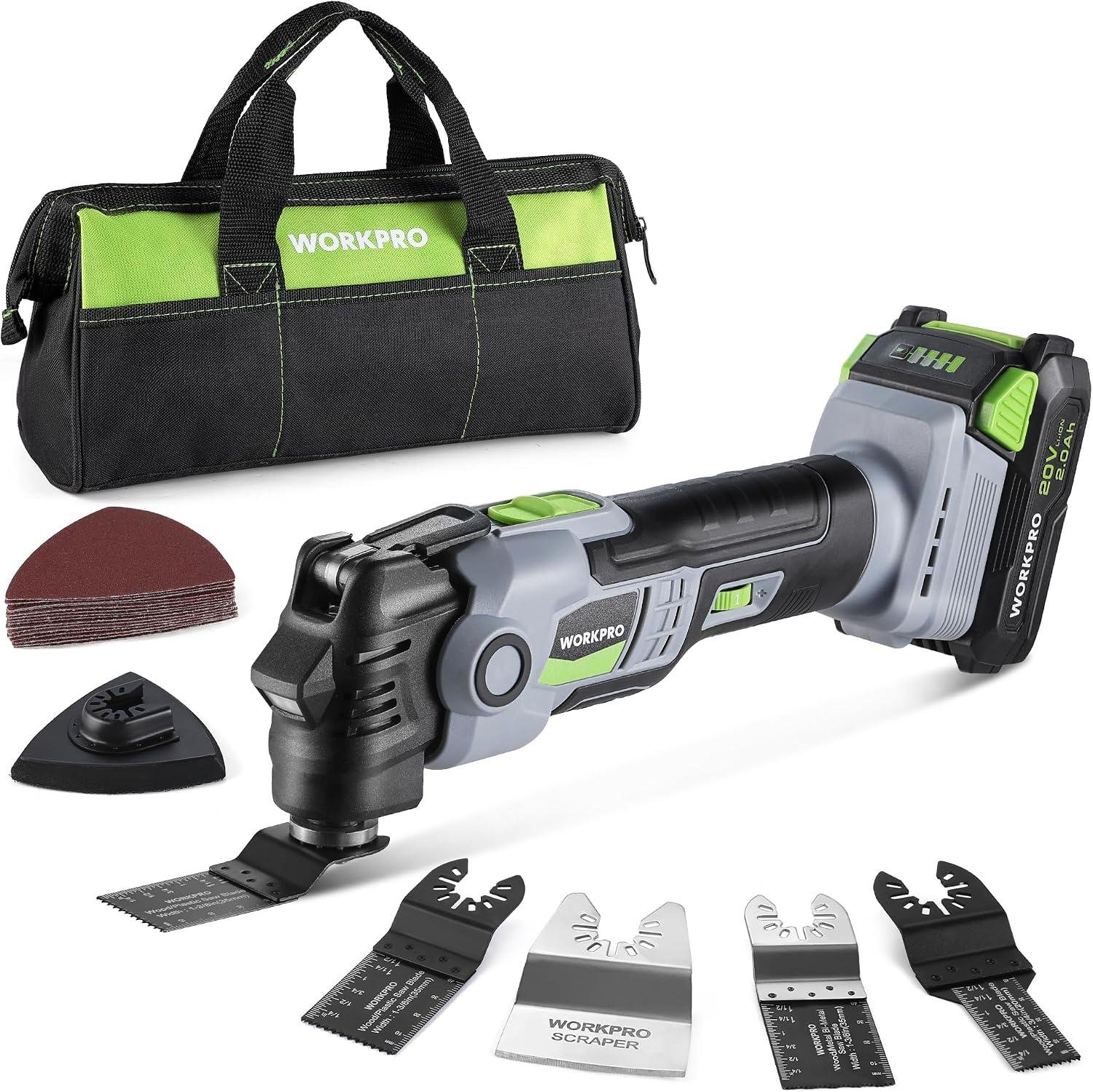 My Go-To Oscillating‍ Tool: WORKPRO 20V ⁢Reviewed